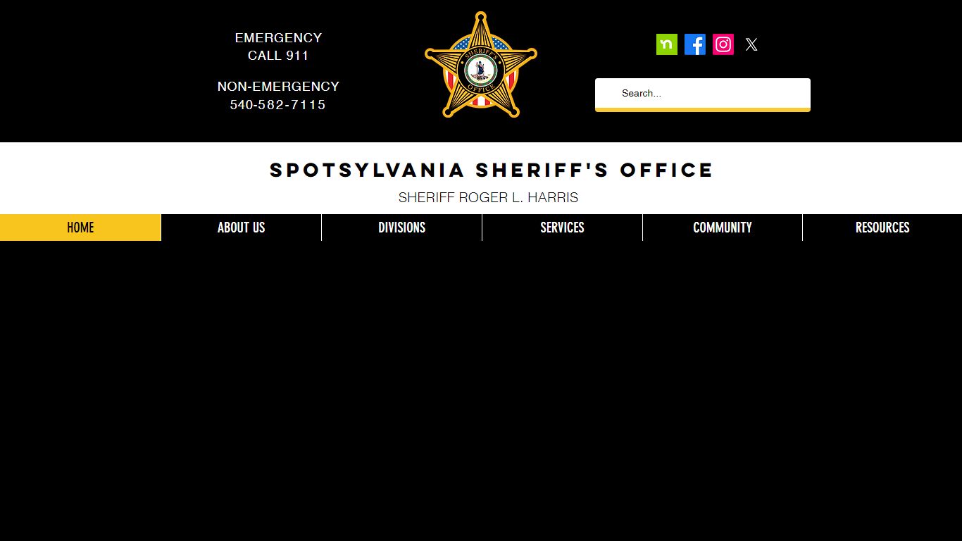 Home | Spotsylvania Sheriff's Office | Spotsylvania Courthouse