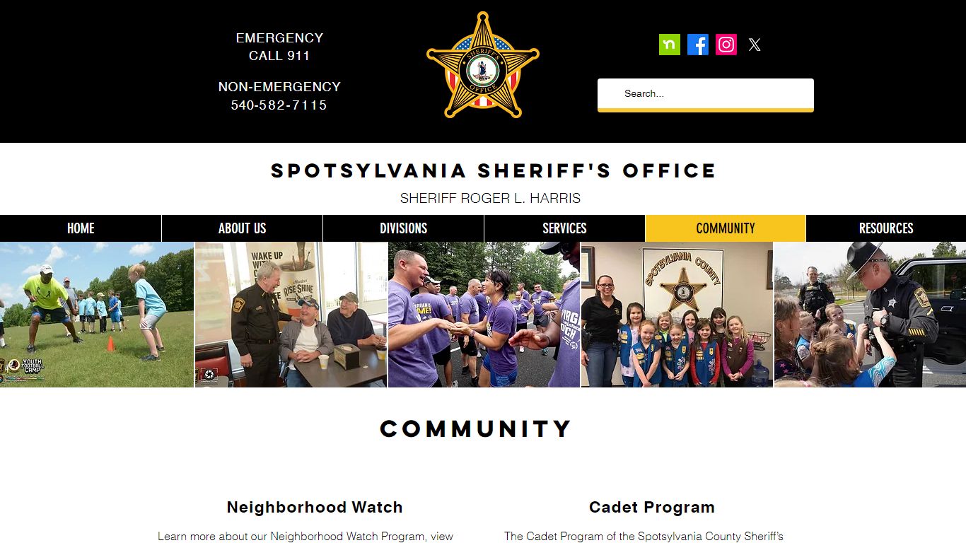 Community | Spotsylvania Sheriff's Office